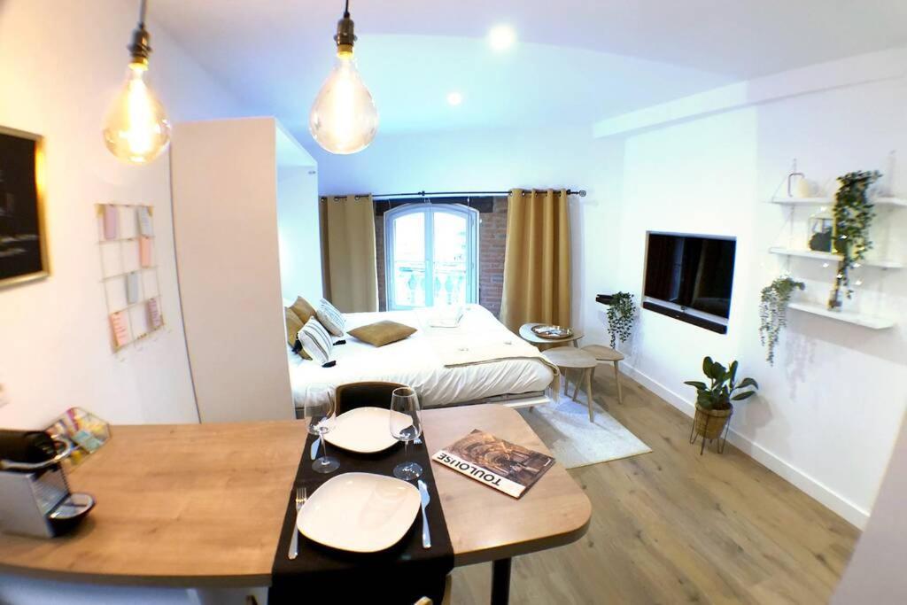 Le Floral - Hypercentre Capitole # Parking Prive # Queen Size Тулуза Екстер'єр фото